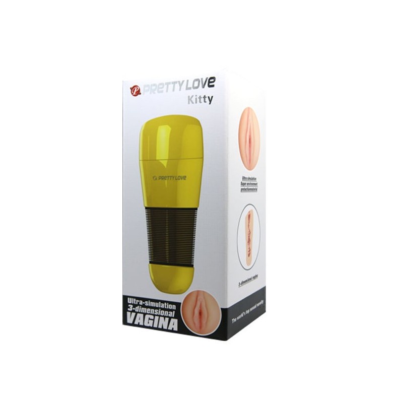 Masturbatore Maschile Simulazione Ultra Vagina Kitty - PRETTY LOVE MALE - Masturbatori Vagina | erosidea.com