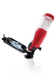 Extreme Toyz - Pdx Mega Bator Usb Masturbatore Maschio Bocca Rosso - EXTREME TOYZ - Masturbatori Orali | erosidea.com