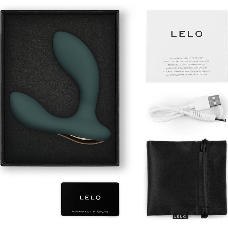 Lelo - Massaggiatore Prostatico Hugo 2 Verde - Lelo - Prostata e Perineo | erosidea.com