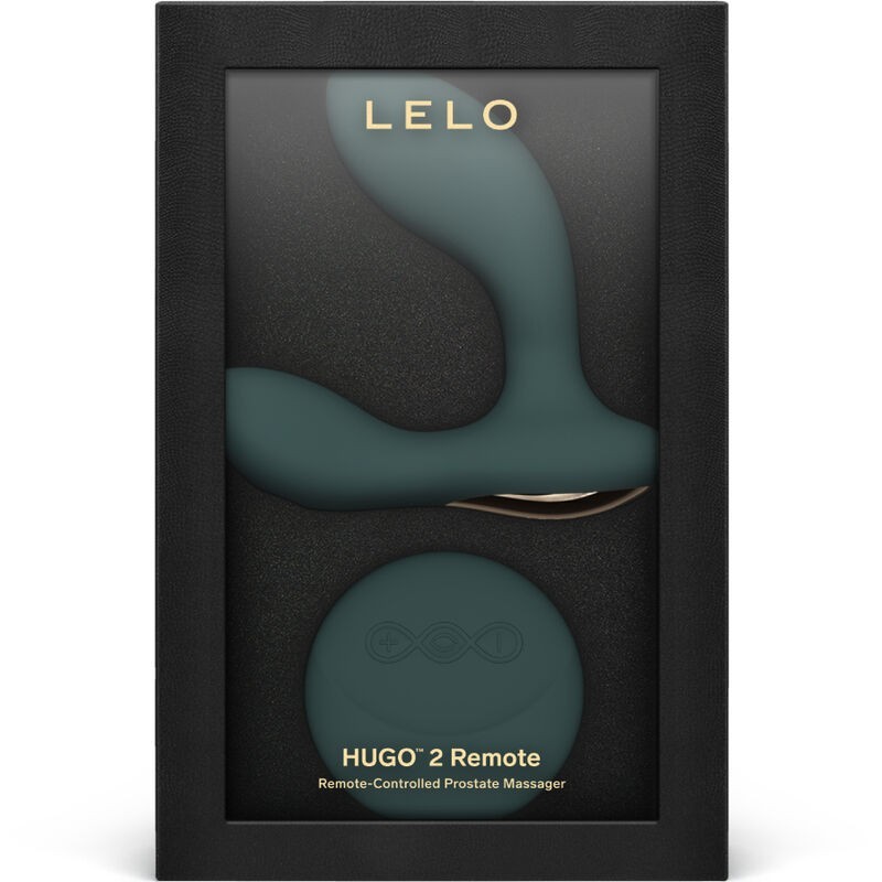 Lelo - Massaggiatore Prostatico Con Telecomando Hugo 2 Verde - Lelo - Prostata e Perineo | erosidea.com