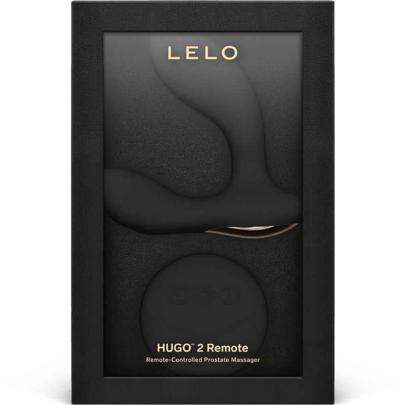 Lelo - Telecomando Massaggiatore Prostatico Hugo 2 Nero - Lelo - Prostata e Perineo | erosidea.com