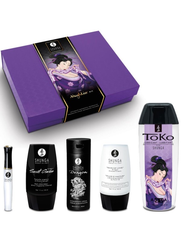 Kit Erotico Shunga Naughtier - SHUNGA KITS - Kit del piacere e Giochi Erotici | erosidea.com