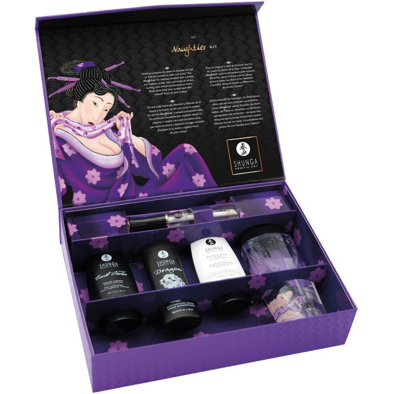 Kit Erotico Shunga Naughtier - SHUNGA KITS - Kit del piacere e Giochi Erotici | erosidea.com