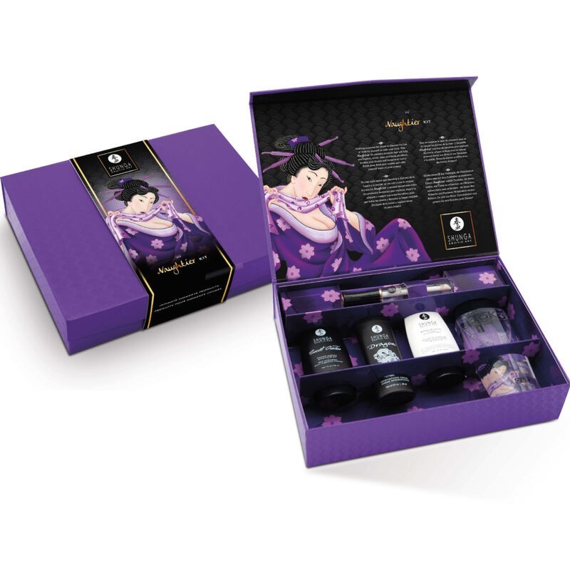 Kit Erotico Shunga Naughtier - SHUNGA KITS - Kit del piacere e Giochi Erotici | erosidea.com