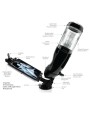 Extreme Toyz - Pdx Mega Bator Usb Masturbatore Maschio Bocca Rosso - EXTREME TOYZ - Masturbatori Orali | erosidea.com