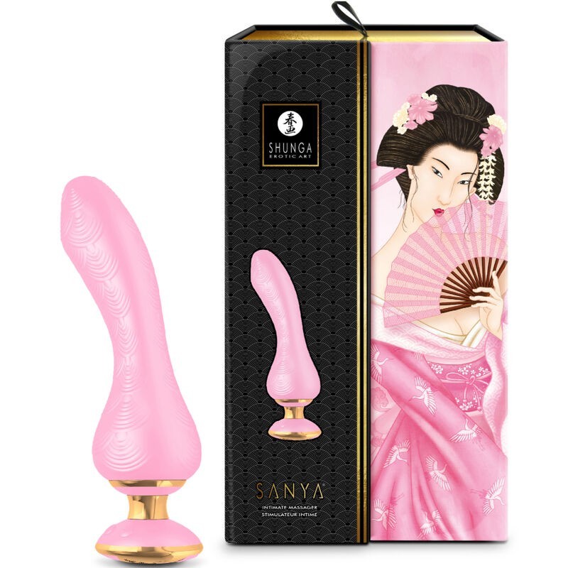 Massaggiatore Intimo Sanya Rosa - SHUNGA TOYS - Stimolatori | erosidea.com