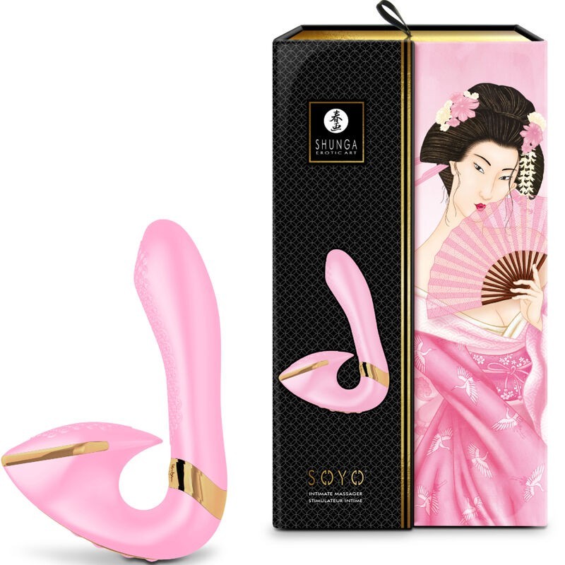 Massaggiatore Intimo Soyo Rosa - SHUNGA TOYS - Vibratori | erosidea.com
