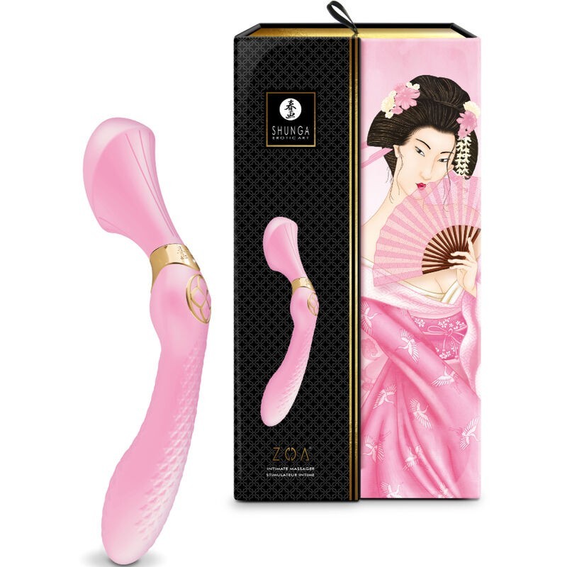 Massaggiatore Intimo Zoa Rosa - SHUNGA TOYS - Stimolatori | erosidea.com