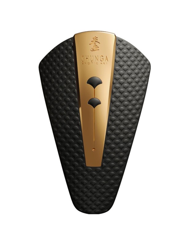 Massaggiatore Intimo Obi Nero - SHUNGA TOYS - Vibratori | erosidea.com