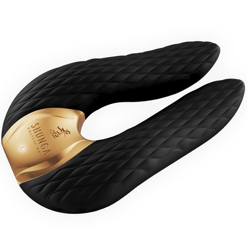 Massaggiatore Intimo Aiko Nero - SHUNGA TOYS - Vibratori | erosidea.com