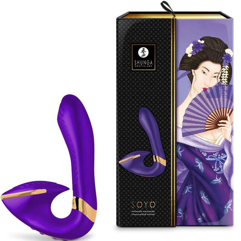 Massaggiatore Intimo Soyo Viola - SHUNGA TOYS - Vibratori | erosidea.com