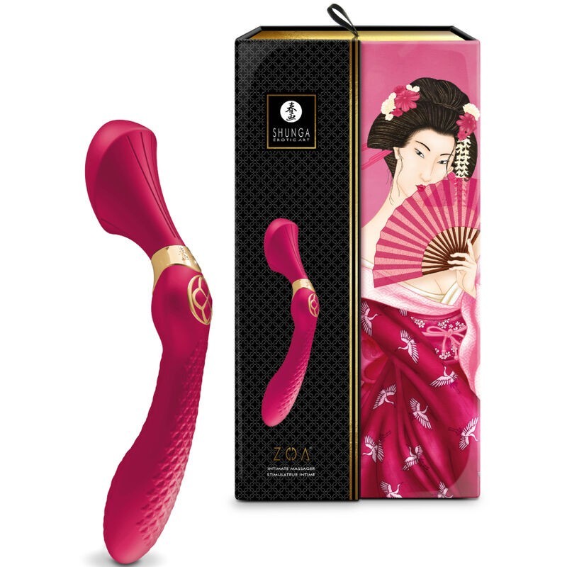 Massaggiatore Intimo Zoa Fucsia - SHUNGA TOYS - Stimolatori | erosidea.com