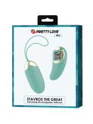Miniera Di Ovetto Vibrante Con Telecomando Verde - PRETTY LOVE LED - Ovetti Palline Sfere | erosidea.com