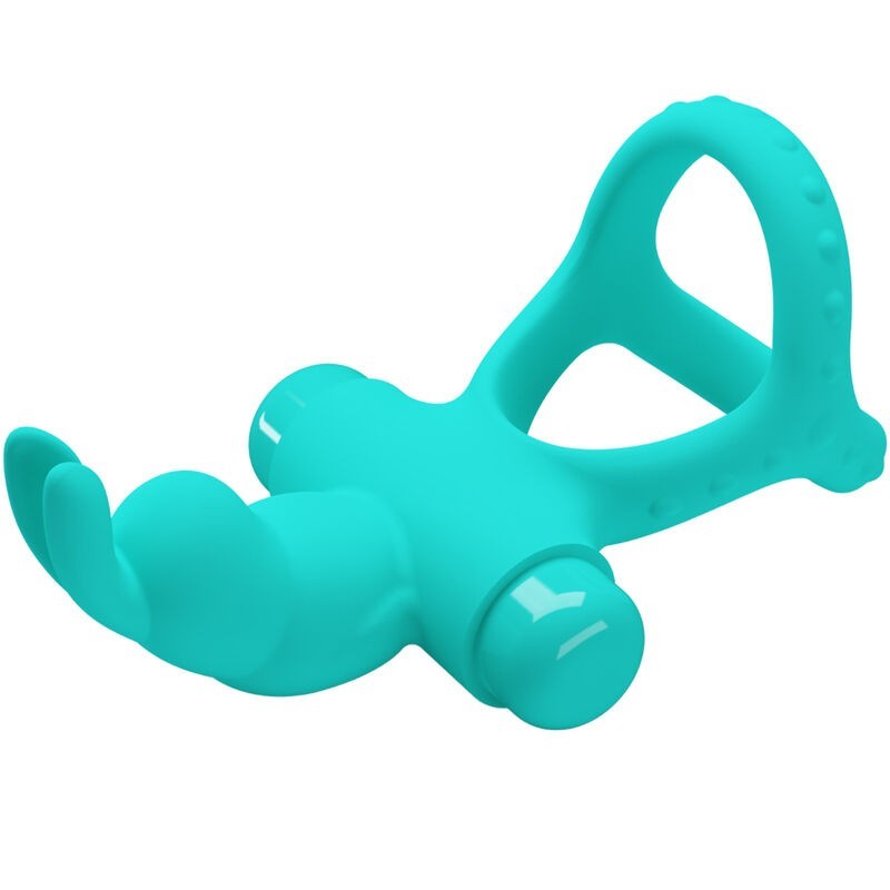 Vibratore Anello Rabbit Verde Figgy - PRETTY LOVE MALE - Masturbatori | erosidea.com