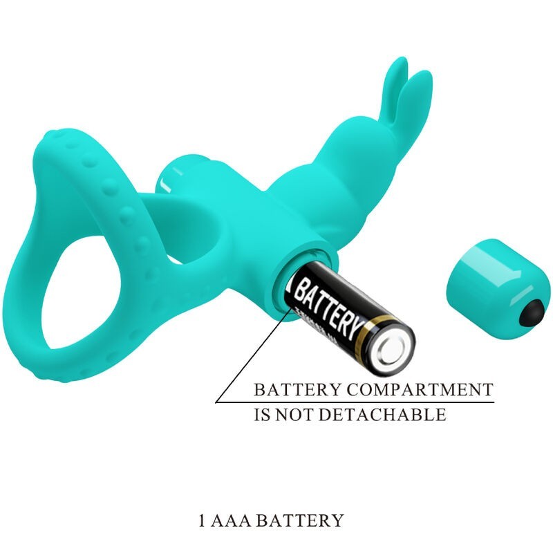 Vibratore Anello Rabbit Verde Figgy - PRETTY LOVE MALE - Masturbatori | erosidea.com