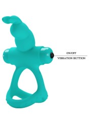 Vibratore Anello Rabbit Verde Figgy - PRETTY LOVE MALE - Masturbatori | erosidea.com