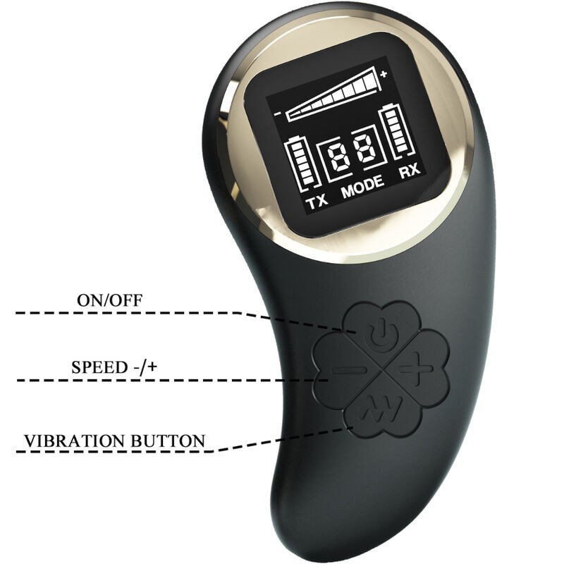 Pretty Love - Telecomando Vibratore Nathan Double Pleasure - PRETTY LOVE C-TYPE - Vibratori per Coppia | erosidea.com