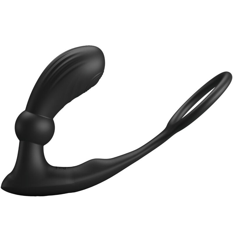 Vibratore Anello Anale E Warren Black - PRETTY LOVE BOTTOM - Anelli Fallici | erosidea.com