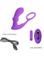 Vibratore Anello Anale E Warren Viola - PRETTY LOVE BOTTOM - Anelli Fallici | erosidea.com