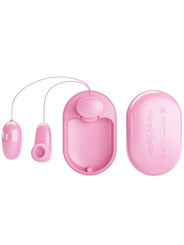 Proiettile Vibrante Magic Box E Stimolatore Rosa - PRETTY LOVE SMART - Stimolatori | erosidea.com