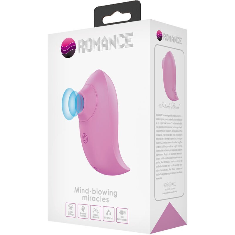 Romance - Mini Ventosa Per Uccelli Inhale Con Funzione Memoria - ROMANCE - Succhia Clitoride | erosidea.com