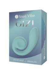 Snail Vibe - Gizi Doppio Stimolatore Tiffany - SNAIL VIBE - Vibratori Doppi | erosidea.com
