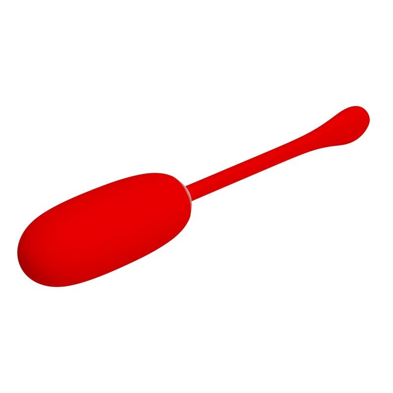 Uovo Vibrante Julius Impermeabile-Ricaricabile Rosso - PRETTY LOVE SMART - Vibratori Mini | erosidea.com