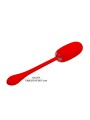 Uovo Vibrante Julius Impermeabile-Ricaricabile Rosso - PRETTY LOVE SMART - Vibratori Mini | erosidea.com