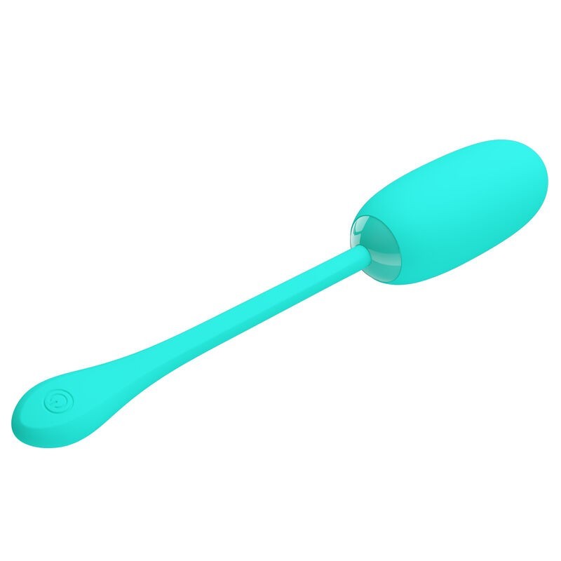Uovo Vibrante Julius Impermeabile-Ricaricabile Verde Acqua - PRETTY LOVE SMART - Vibratori Mini | erosidea.com