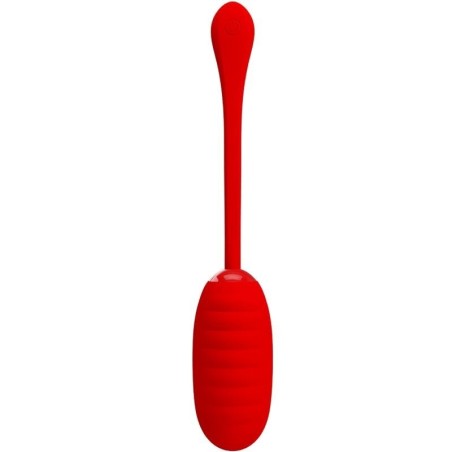 Uovo Vibrante Ricaricabile Kirk Rosso - PRETTY LOVE SMART - Vibratori Mini | erosidea.com