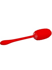 Uovo Vibrante Ricaricabile Kirk Rosso - PRETTY LOVE SMART - Vibratori Mini | erosidea.com