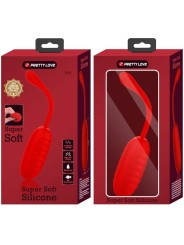 Uovo Vibrante Ricaricabile Kirk Rosso - PRETTY LOVE SMART - Vibratori Mini | erosidea.com