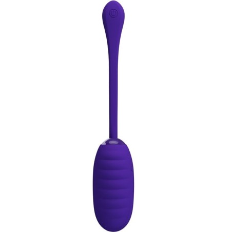 Uovo Vibrante Ricaricabile Kirk Viola - PRETTY LOVE SMART - Vibratori Mini | erosidea.com