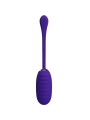 Uovo Vibrante Ricaricabile Kirk Viola - PRETTY LOVE SMART - Vibratori Mini | erosidea.com