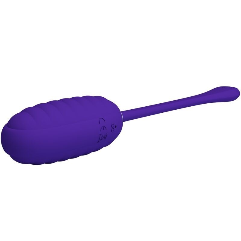 Uovo Vibrante Ricaricabile Kirk Viola - PRETTY LOVE SMART - Vibratori Mini | erosidea.com