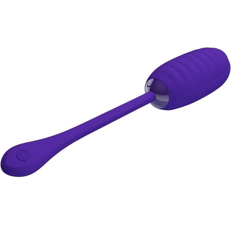 Uovo Vibrante Ricaricabile Kirk Viola - PRETTY LOVE SMART - Vibratori Mini | erosidea.com