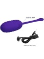 Uovo Vibrante Ricaricabile Kirk Viola - PRETTY LOVE SMART - Vibratori Mini | erosidea.com