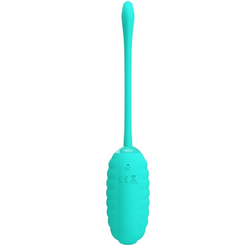 Uovo Vibrante Ricaricabile Kirk Verde Acqua - PRETTY LOVE SMART - Vibratori Mini | erosidea.com
