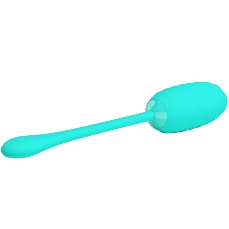 Uovo Vibrante Ricaricabile Kirk Verde Acqua - PRETTY LOVE SMART - Vibratori Mini | erosidea.com