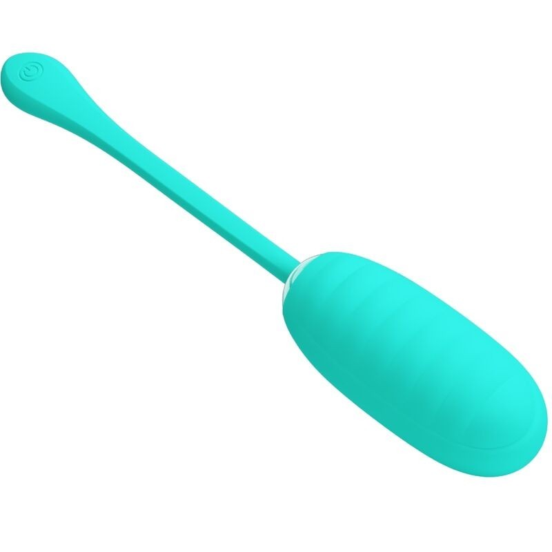 Uovo Vibrante Ricaricabile Kirk Verde Acqua - PRETTY LOVE SMART - Vibratori Mini | erosidea.com