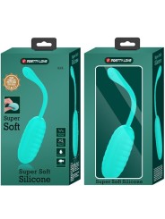 Uovo Vibrante Ricaricabile Kirk Verde Acqua - PRETTY LOVE SMART - Vibratori Mini | erosidea.com