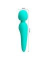 Massaggiatore Meredith 12 Modalit Di Vibrazione Verde Acqua - PRETTY LOVE SMART - Vibratori | erosidea.com