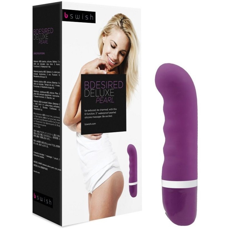 B Swish - Bdesired Deluxe Pearl Royal Lilla - B SWISH - Vibratori Classici | erosidea.com