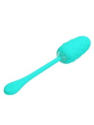 Uovo Vibrante Con Texture Marina Ricaricabile Verde Acqua - PRETTY LOVE SMART - Vibratori Mini | erosidea.com