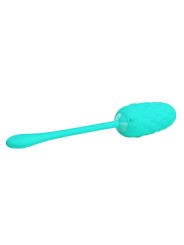 Uovo Vibrante Con Texture Marina Ricaricabile Verde Acqua - PRETTY LOVE SMART - Vibratori Mini | erosidea.com
