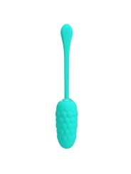 Uovo Vibrante Con Texture Marina Ricaricabile Verde Acqua - PRETTY LOVE SMART - Vibratori Mini | erosidea.com