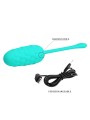 Uovo Vibrante Con Texture Marina Ricaricabile Verde Acqua - PRETTY LOVE SMART - Vibratori Mini | erosidea.com