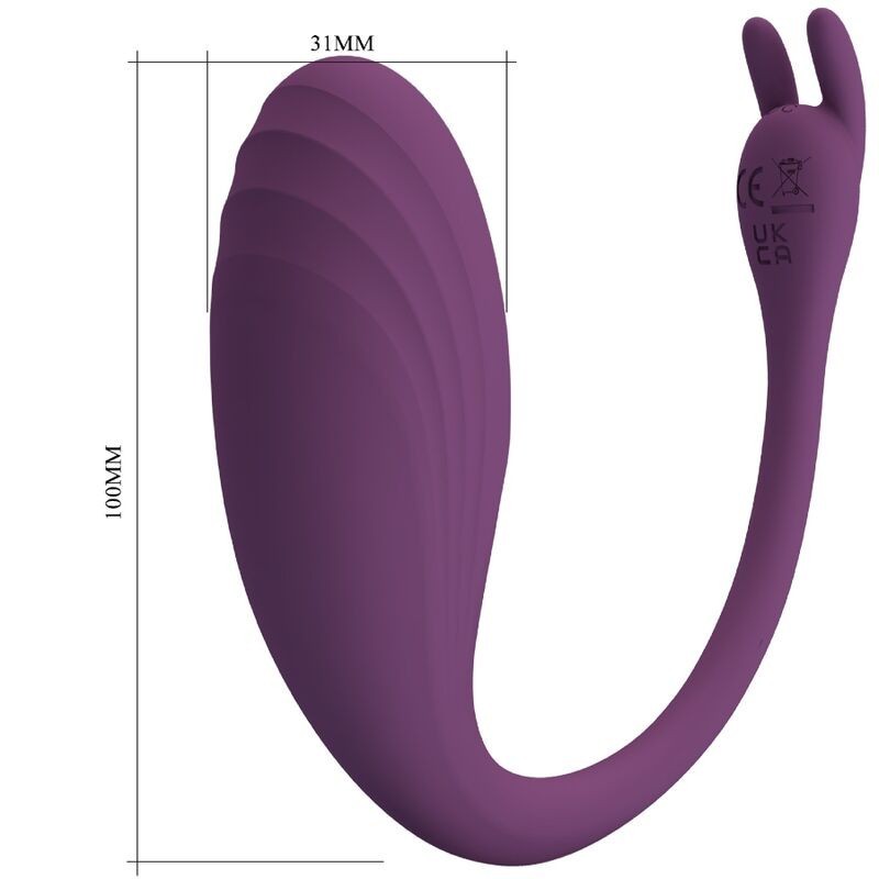 Catalina Vibrator App Telecomando Viola - PRETTY LOVE LED - Stimolatori | erosidea.com