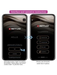 Catalina Vibrator App Telecomando Viola - PRETTY LOVE LED - Stimolatori | erosidea.com