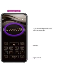 Catalina Vibrator App Telecomando Viola - PRETTY LOVE LED - Stimolatori | erosidea.com